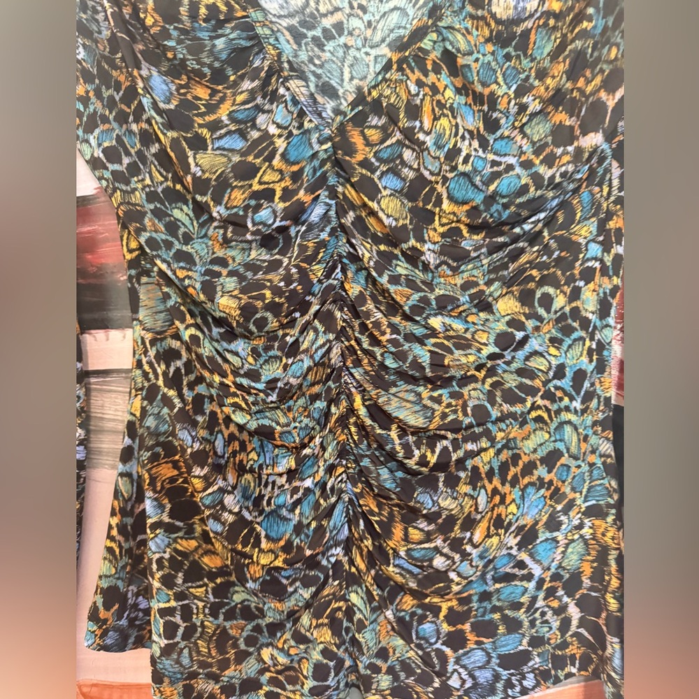 Ulla Johnson Ruched V-Neck Top  size M - Picture 6 of 10